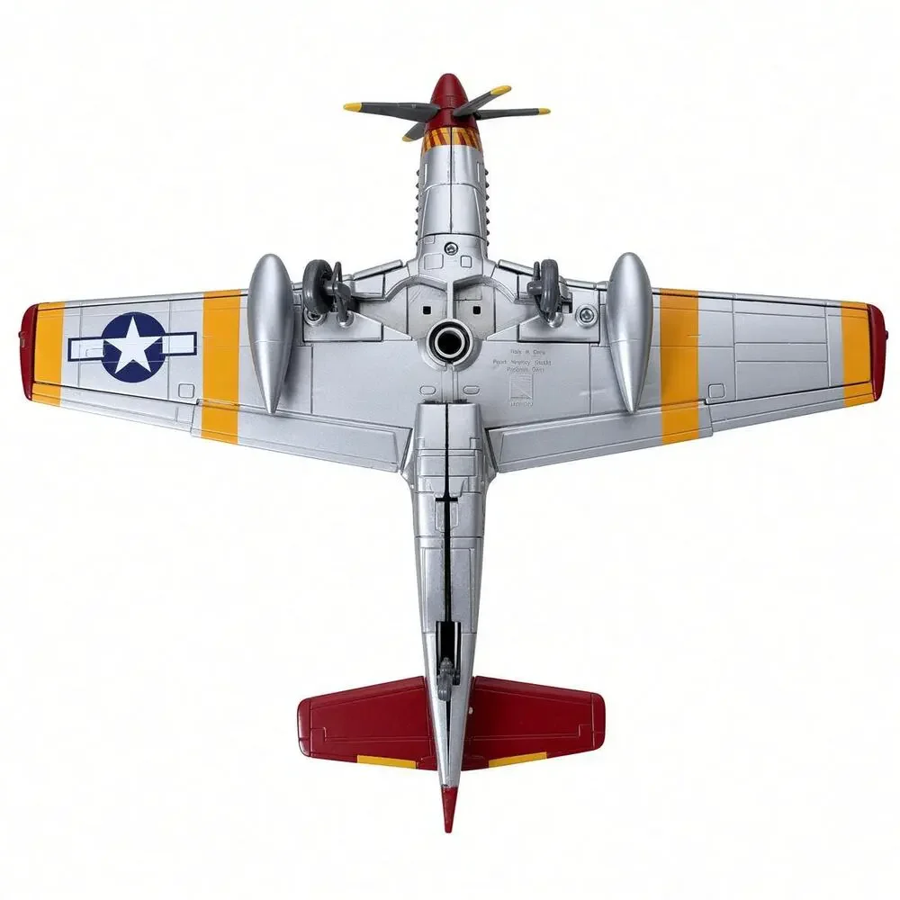 New Ray Tuskegee P-51 Mustang Plastic Model Plane